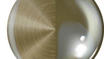 PVD decorative coating door handle